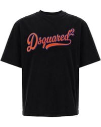 DSquared² - 'Sponge Patch' T-Shirt - Lyst