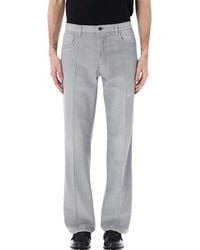 Prada - Five-Pocket Washed Denim Jeans - Lyst