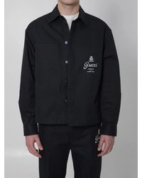 Gucci - Cotton Twill Shirt - Lyst