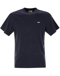 Autry - Cotton Crew-Neck T-Shirt - Lyst