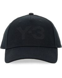 Y-3 - 3 Hat With Logo - Lyst