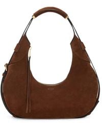 Moschino - Handle Me Leather Shoulder Bag - Lyst
