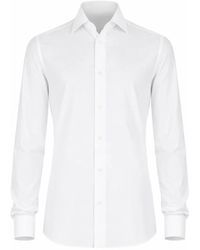 ZEGNA - Shirt With French Collar - Lyst