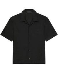 Givenchy - Logo-Print Short-Sleeve Shirt - Lyst