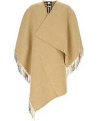 Burberry - Wool Cape - Lyst