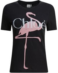 Chloé - T-Shirts - Lyst