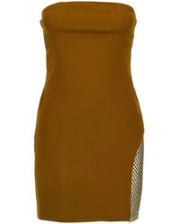 The Attico - Sequin Insert Dress - Lyst
