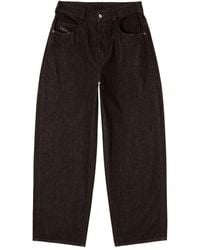 DIESEL - "1997 D-Enim-M" Wide Leg Jeans Clothing - Lyst