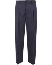DUNST - Pleated Semi-Wide Slacks - Lyst