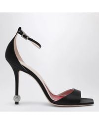 Roger Vivier - Sandal With Jewelled Heel - Lyst