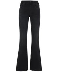 Balenciaga - Cotton Elastane Bootcut Pants - Lyst