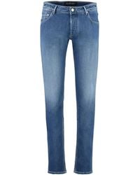 C.P. Company - C.P.Company 5-Pocket Straight-Leg Jeans - Lyst