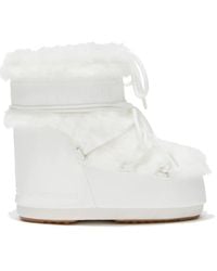 Moon Boot - Icon Faux Fur Cold Weather Boots - Lyst