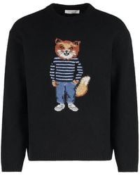 Maison Kitsuné - Maison Kitsuné Cotton Sweater - Lyst
