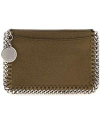 Stella McCartney - Falabella Flat Card Holder Eco Shaggy Deer W/Ruthe - Lyst