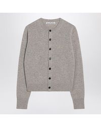 Acne Studios - Melange Yak Wool Cardigan - Lyst