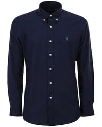 Polo Ralph Lauren - Stretch Cotton Button-Down Shirt - Lyst