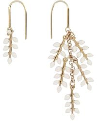 Isabel Marant - Brass Resin Earring - Lyst