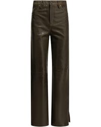 Golden Goose - "Melany" Leather Pants - Lyst