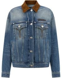 Versace - Cotton Jacket - Lyst