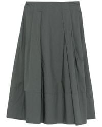 Woolrich - Cotton Long Skirt - Lyst