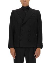 Dolce & Gabbana - Dolce & Gabbana Double-Breasted Jacket - Lyst