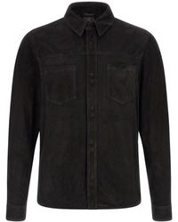 Giorgio Brato - Suede Shirt Gloves - Lyst