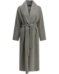Max Mara - Long Wool Coat - Lyst