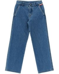 Moncler - Enfant Straight Leg Jeans - Lyst