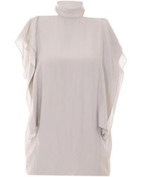 Lanvin - Polyester Top - Lyst