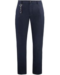 Paul & Shark - Paul & Shark Cotton Trousers - Lyst