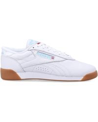 Reebok - Freestyle Low Leather Sneakers - Lyst