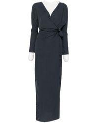 Cortana - Eteria Silk Long Dress - Lyst