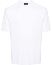 Herno - Round-Neck Cotton T-Shirt - Lyst