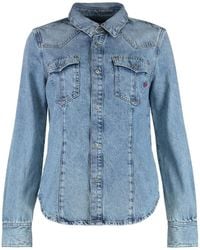 DIESEL - De-Waves Shirt Cotton - Lyst