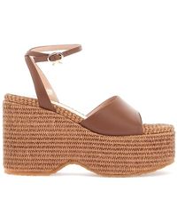 Gianvito Rossi - Thalia Wedge Sandals For - Lyst
