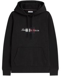 Tommy Hilfiger - Hoodie Script Flag - Lyst