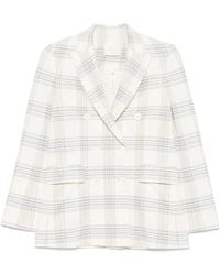 Circolo 1901 - Cotton Double-Breasted Jacket - Lyst