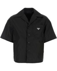 Prada - Re-Nylon Shirt - Lyst