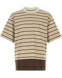 Bottega Veneta - Embroidered Cotton T-Shirt - Lyst