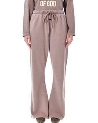 Fear Of God - Essentials Fear Of God Mauve Signature Classic Flare Sweatpants - Lyst