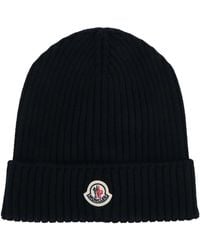 Moncler - Kids Mixed-Fibre Hat - Lyst