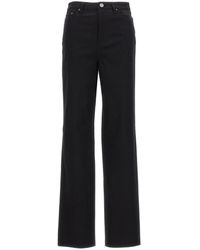 ROTATE BIRGER CHRISTENSEN - Twill High Rise' Jeans - Lyst