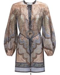 Zimmermann - Silk Tunic Dress - Lyst