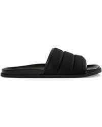 Gucci - Gg-Patterned Padded Slide Sandals - Lyst