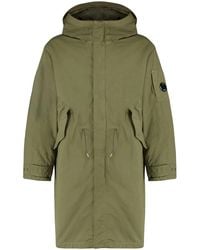 C.P. Company - C.P.Company Hooded Cotton Parka - Lyst
