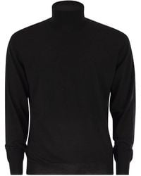 Fedeli - Superfine Wool Turtleneck Derby - Lyst