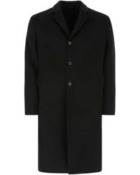 Prada - Wool Blend Coat - Lyst