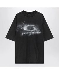 Balenciaga - Washed Crayon Logo Fit T-Shirt - Lyst