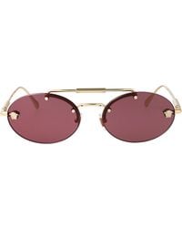 Versace - Metal Sunglasses - Lyst